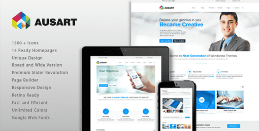 Ausart - Multipurpose Business Template