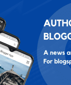 Author Blogger App