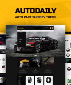 Autodaily - Auto Parts & Car Accessories Store Shopify Theme