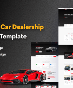 Autohive - Multipurpose Car Dealer, Rental & Directory Listing HTML Template