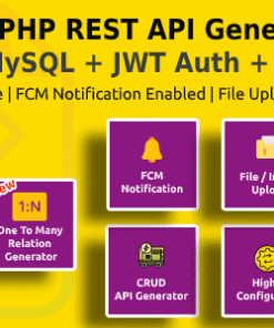 Automatic PHP REST API Generator + Postman Docs from MySQL Database With JWT Token Authentication