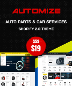 Automize - Auto Parts & Car Services Shopify Theme