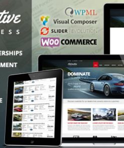 Automotive Car Dealership Business WordPress Theme