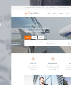 AutoRide - Chauffeur Limousine Booking WordPress Theme