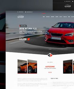 Autozone - Auto Dealer & Car Rental Theme