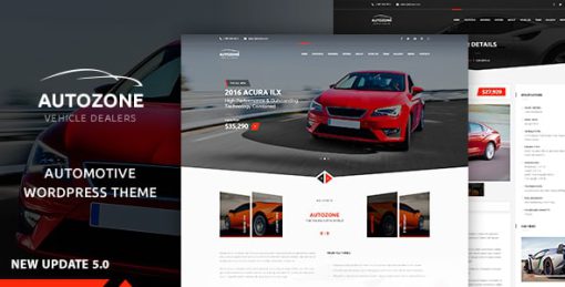 Autozone - Auto Dealer & Car Rental Theme