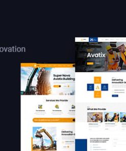 Avatix - Construction and Renovation HTML Template