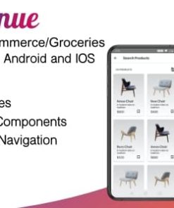 Avenue - React Native Ecommerce & Grocery/Mart App template - Android/IOS