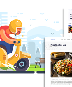 Avocada - Food Delivery Restaurant script Template