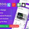 Azzoa - Grocery, MultiShop, eCommerce Flutter Mobile App with Admin Panel