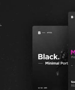 B. White - Creative Portfolio Template