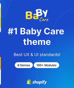 BabyCare - Kids Baby Store Shopify 2.0 Theme