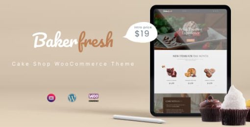 Bakerfresh - Cake Shop WooCommerce Theme
