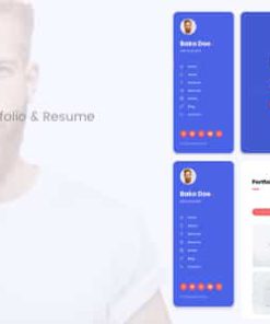 Bako - Personal Portfolio & Resume WordPress Theme