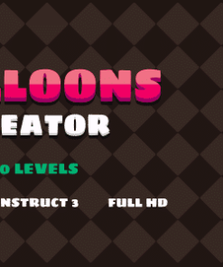 Balloons Creator - HTML5 Game (Construct3)