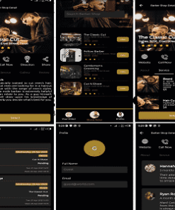 Barbershop Booking App ( FLUTTER - FIRESTORE - GETX STATE MANAGEMENT)