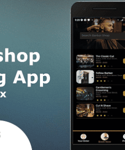 Barbershop Booking App - Full Flutter Application