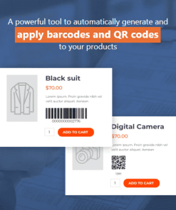 YITH WOOCOMMERCE BARCODES AND QR CODES