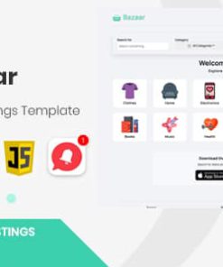 Bazaar | Web PHP Social Listings/Classifieds Shopping Template [XServer]