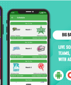 BBL Schedule App - Cricket Live Score, Schedule Android App