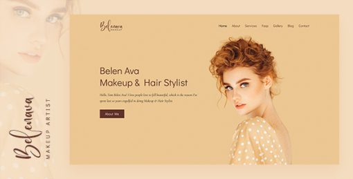 Belenava - Makeup Artist HTML Template