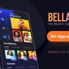 BELLAZE | Salon Service and Shop Mobile UI Template