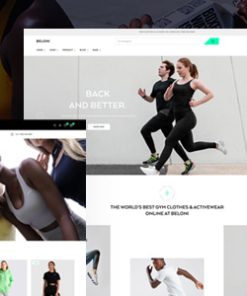 Beloni – Workout Wear WooCommerce Theme