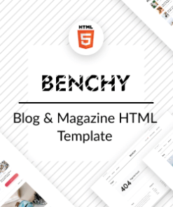 Benchy - Blog & Magazine HTML Template