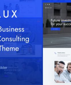 Benelux - Business & Finance Consulting WordPress Theme