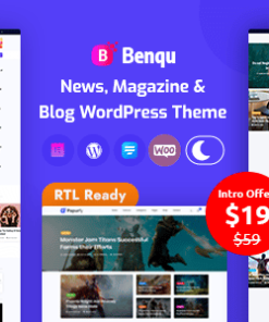 Benqu - News Magazine WordPress Theme