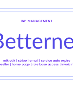 Betternet ISP Management Solution