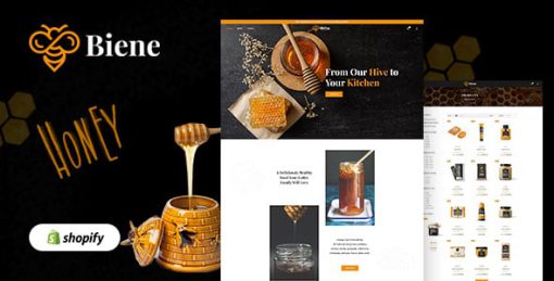 Biene - Organic Honey Products Shopify Theme