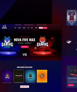 Bigamer - Online eSports And Gaming Tournaments HTML Template