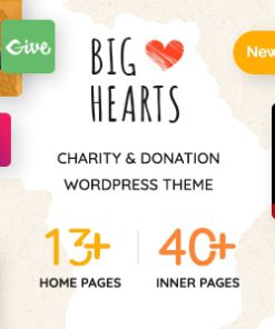 BigHearts - Charity & Donation WordPress Theme