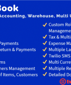 Billing Book -Advanced POS, Inventory, Accounting, Warehouse, Multi Users, GST Ready