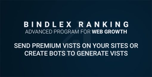 Bindlex Ranking. Advanced software for Website Growth.