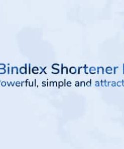 Bindlex Shortener PRO - Powerful, simple and attractive