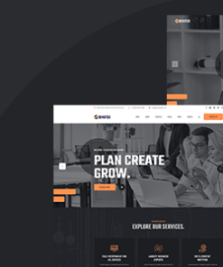 Binifox - Digital Agency Services WordPress Theme