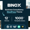 Binox | Multipurpose Business Consulting WordPress Theme