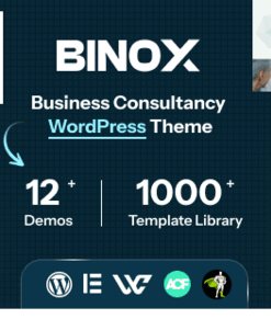 Binox | Multipurpose Business Consulting WordPress Theme