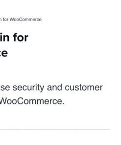 Biometric Login for WooCommerce