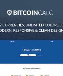 Bitcoin Calculator - Supports 32 Currencies