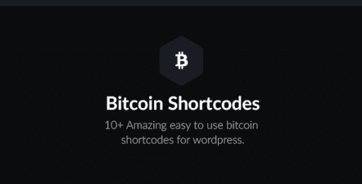 Bitcoin Shortcodes