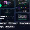 Bithu - NFT Minting/Collection React Landing Page Template