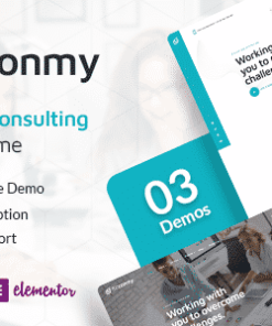 Bizconmy - Business and Consulting WordPress Theme