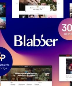 Blabber | All-in-One Elementor Blog & News Magazine WordPress Theme + RTL