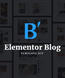 Blabber - Modern Blog & Magazine Elementor Template Kit