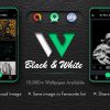 Black and White Wallpaper with Admin Panel + Google Admob