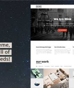 Blink - Parallax One Page WordPress Theme