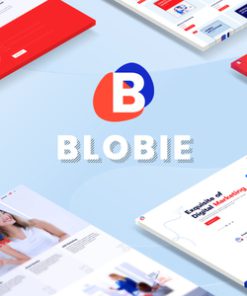 Blobie - Multiconcept Creative WordPress Theme